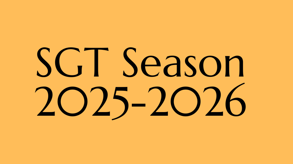 SGT 2025-2026 SGT 2025-2026