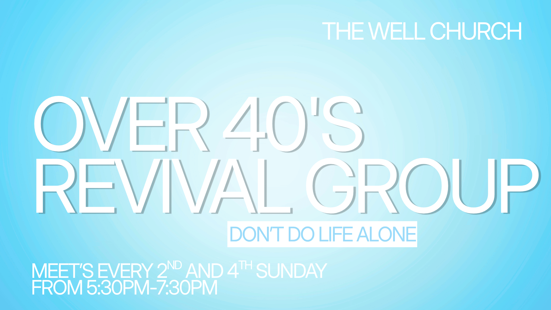 Over 40's